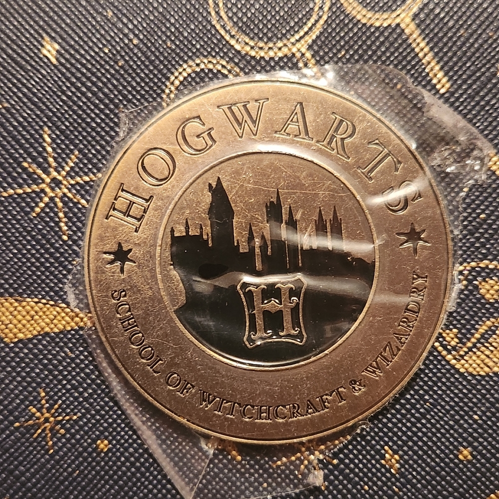 Harry Potter Blue Snitch Stars Backpack - Picture 3 of 8